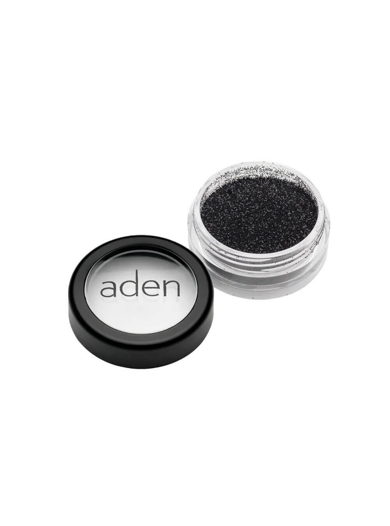 Aden Glitter Powder ( 04 Glitter Black )