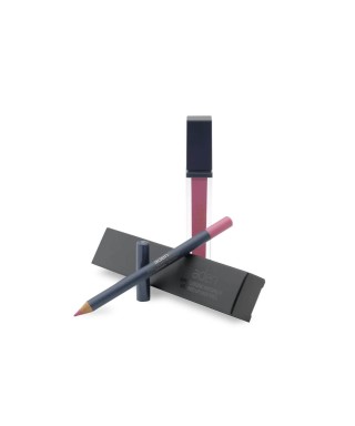 Aden Liquid Lipstick + Lipliner Pencil Set ( 20 Mellow )