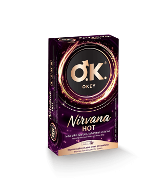 Okey Nirvana Hot Prezervatif 10 Adet