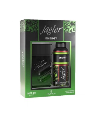 Jagler Energy Kutu Kofre Parfüm 90 ml + Deodorant Erkek 150 ml