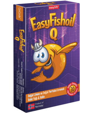 Easyvit Easy Q Kids Çiğnenebilir 30 Tablet