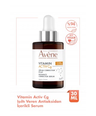 Avene Vitamin Activ Cg Serum ( Işıltı Veren Antioksidan Serum ) 30 ml (S.K.T 08-2026)
