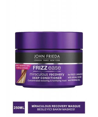 John Frieda Frizz Ease Miraculous Recovery Masque 250 ml Besleyici Bakım Maskesi