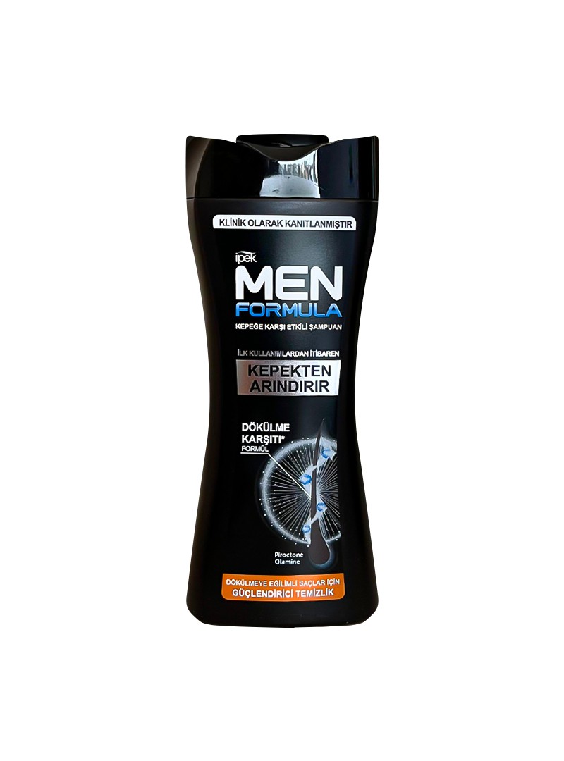 İpek Men Kepeğe Karşı Etkili Şampuan ( Dökülmeye Eğilimli Saç Tipleri ) 480ml