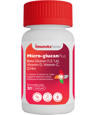 Imuneks Micro-Glucan Plus Beta Glukan 30 Kapsül