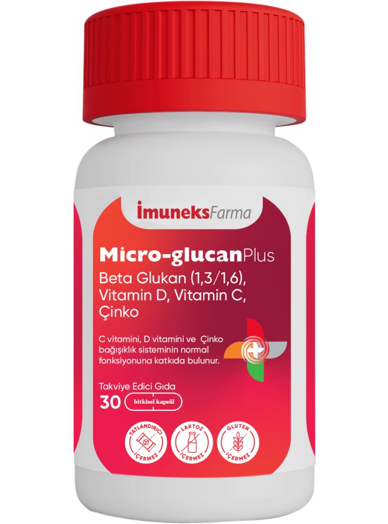 Imuneks Micro-Glucan Plus Beta Glukan 30 Kapsül
