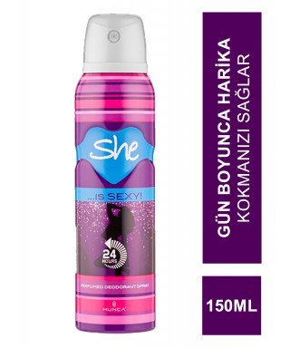 She İs Sexy For Women Deodorant Sprey 150 ml