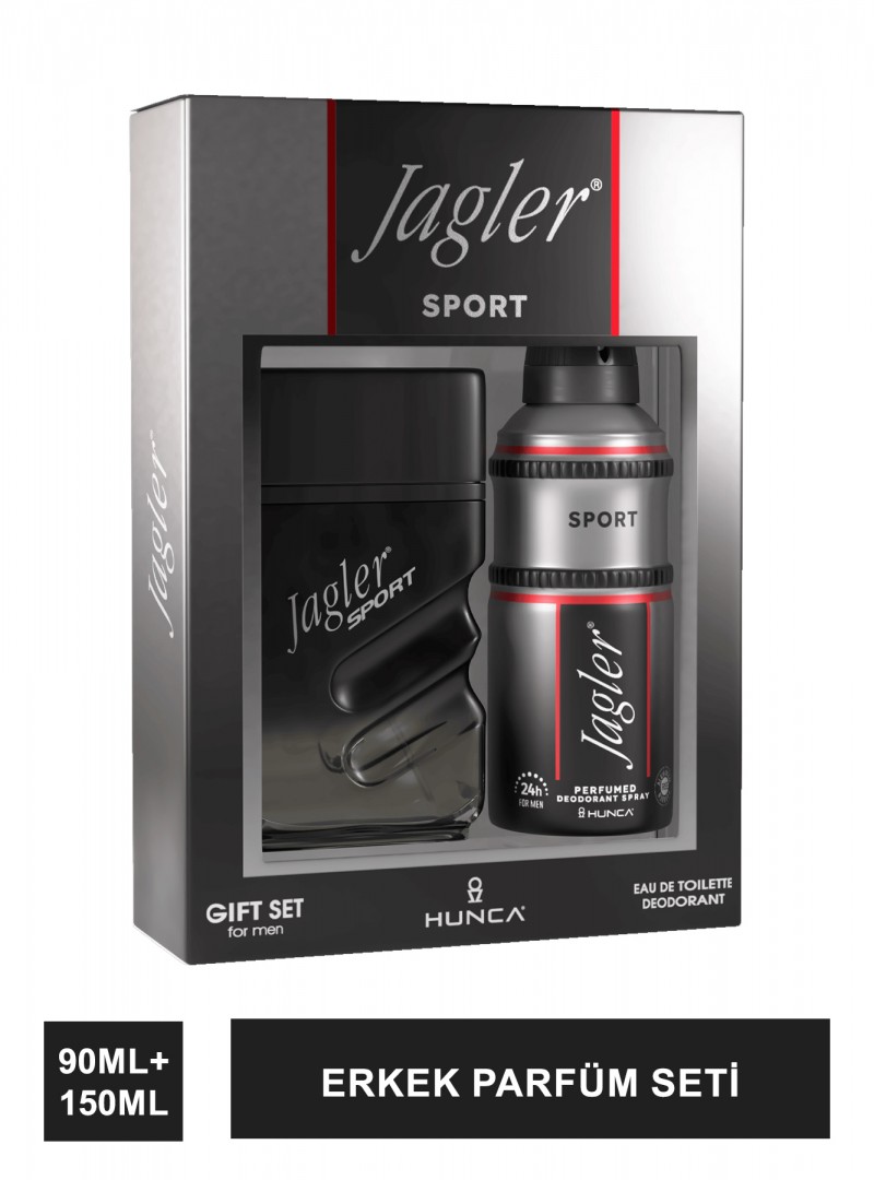 Jagler Sport Erkek Parfüm Seti 90 ml EDT + 150 ml Deodorant