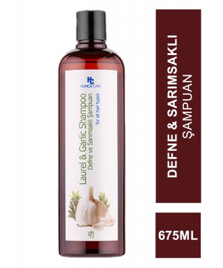 Hunca Care Defne & Sarımsaklı Şampuan 675 ml (S.K.T 02-2025)