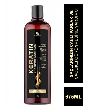 Hunca Care Keratin Şampuan 675 ml (S.K.T 01-2025)