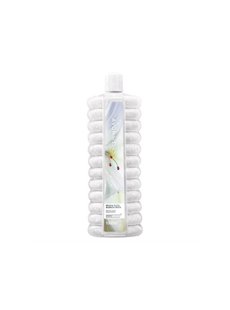 Avon Senses White Lily Banyo Köpüğü 1000 ml