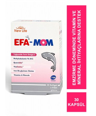 Outlet - New Life EFA Mom 30 Kapsül