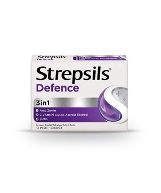 Outlet - Strepsils Defence 3in1 12 Pastil