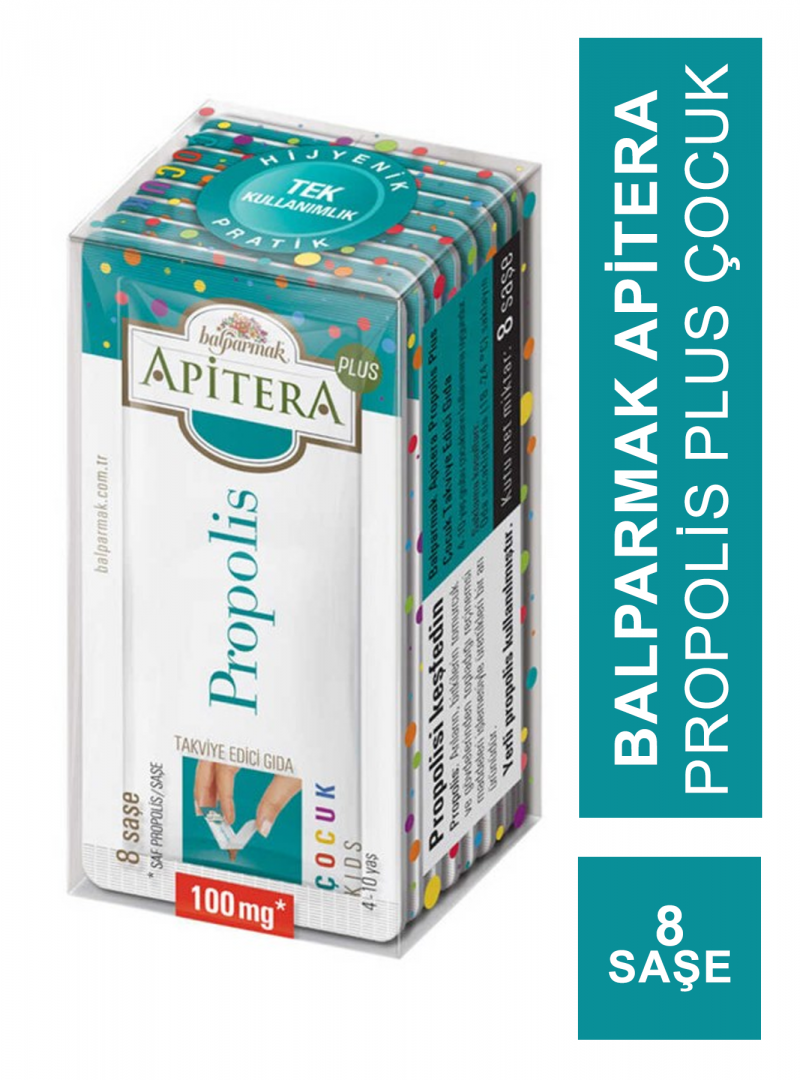 Outlet - Balparmak Apitera Propolis Plus Çocuk 8x100 mg