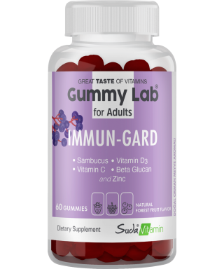 Outlet - Suda Vitamin Gummy Lab İmmun-Gard for Adult 60 Yumuşak Kapsül