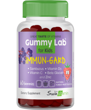 Outlet - Suda Vitamin Gummy Lab İmmun-Gard for Kids 60 Yumuşak Kapsül