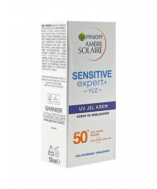 Garnier Ambre Solaire Sensitive  Expert Spf50+ Jel Krem 50 ml