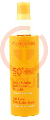 Clarins Spray-Solaire Lait Fluide Spf 50+ 150 ml.