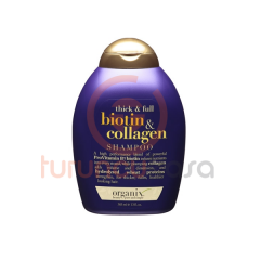 Organix Biotin & Collagen Shampoo 385 ml - Full Dolgunlaştırıcı ve Uzatıcı Şampuan