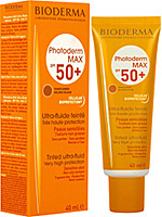 Bioderma Photoderm Max Ultra-Fluide Tinted Light Color Spf 50+ 40 ml :