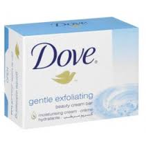 Dove Gentle Exfoliating Cream Bar Sabun 100 gr :