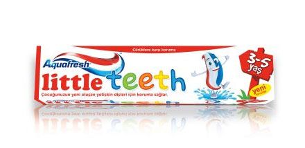 Aquafresh Little Teeth Diş Macunu 3-5 Yaş 50ml