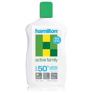 Hamilton Active Family Losyon SPF50+ 125ml